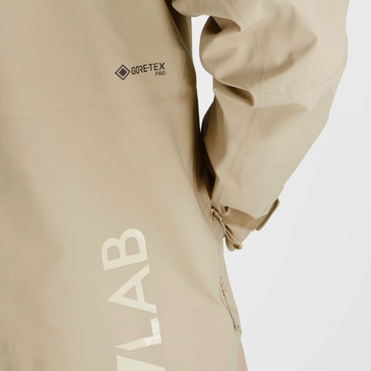 Salomon S/Lab Qst GTX Pro 3l Shell Men's Ski Jackets Beige | CA 80G23